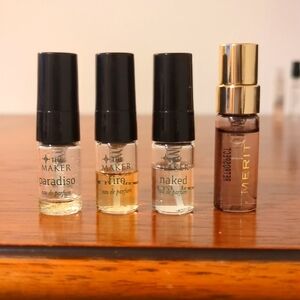 The Maker & Merit fragrance samples